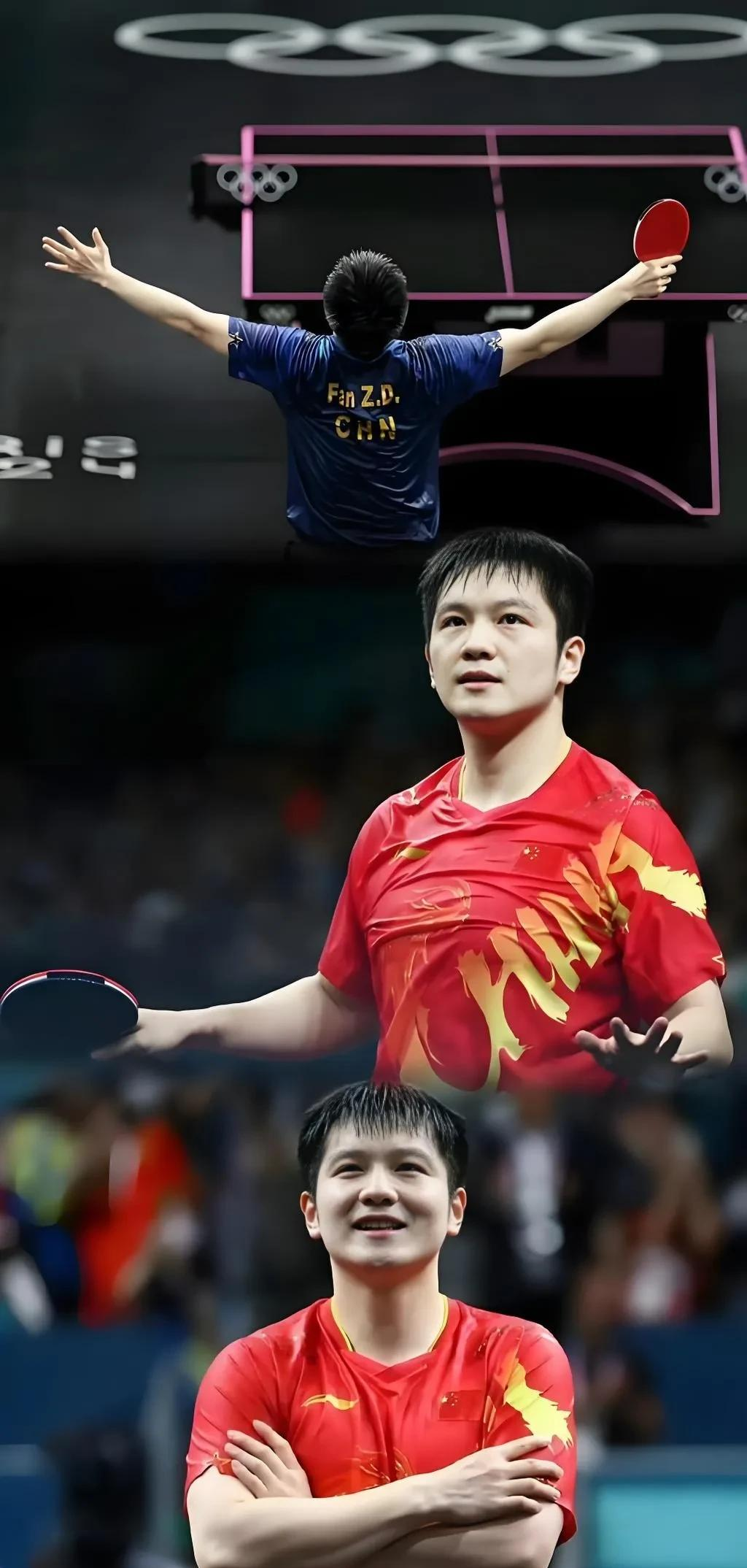 包含日本乒乓球队逆转法国乒乓球队，马龙一己之力扛起全队的词条